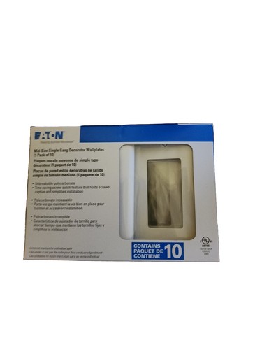 White 10 Pack Switchcover