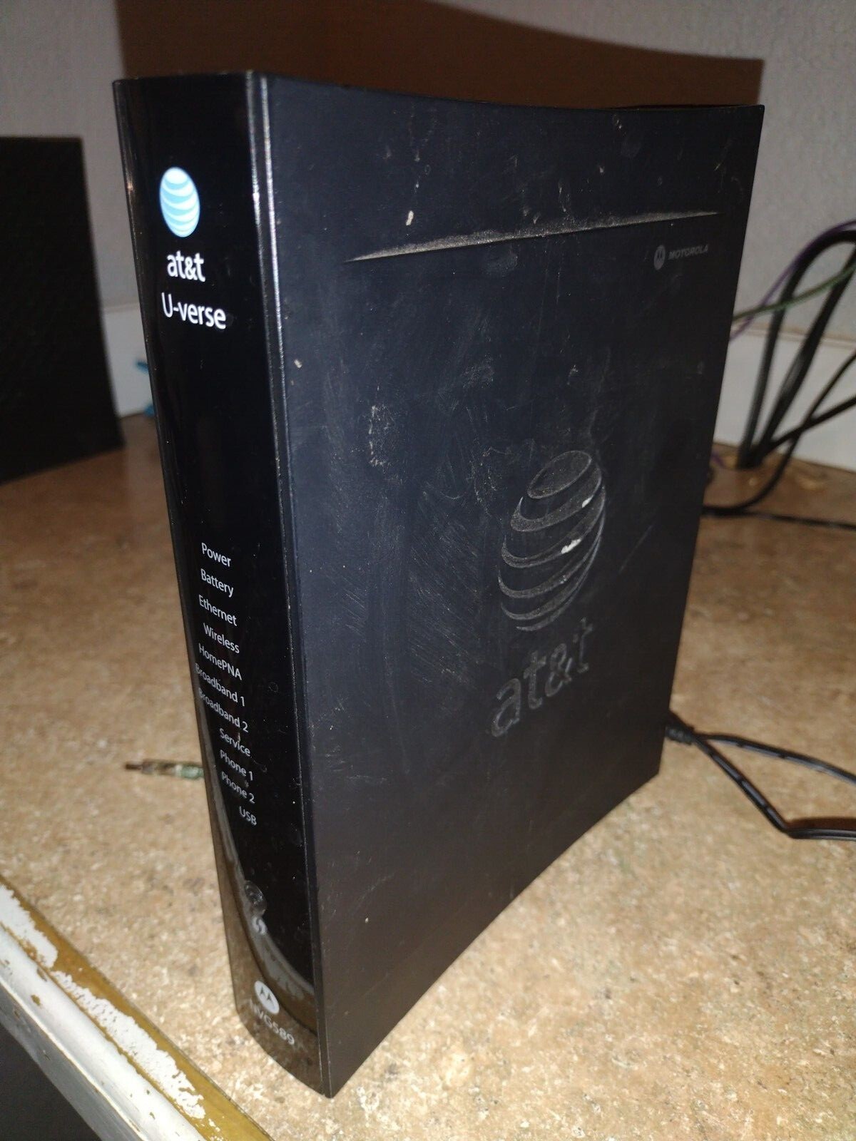 Motorola AT&T U-Verse Arris NVG589 587234-002 Modem Wifi