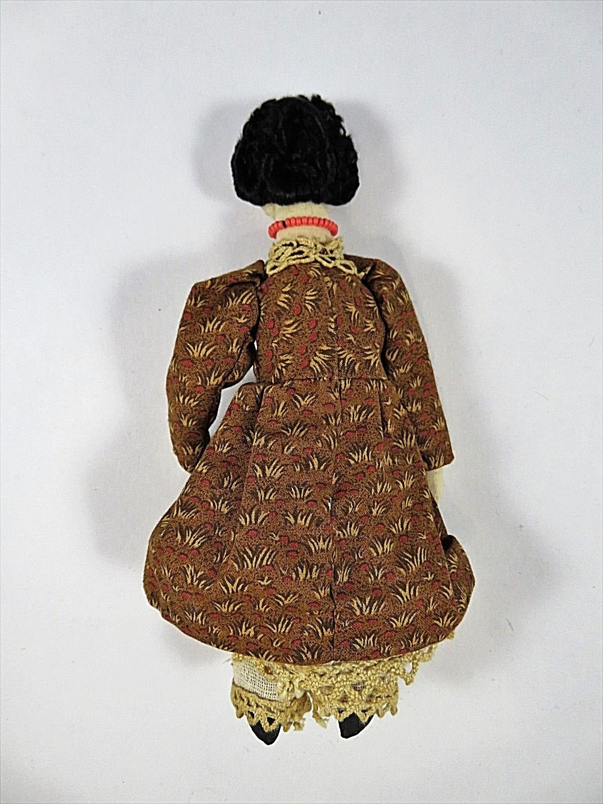 Barb Spencer Signed Cloth Hitty Doll Hand Made 6.5 Inches Rare!