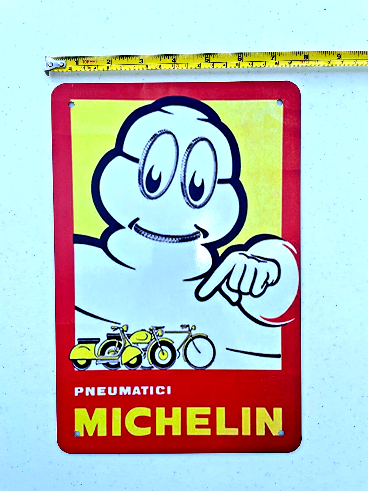 Michelin Tires Tin Sign Shop Man Cave Performance Tyres Tire Garage Blimp Retro
