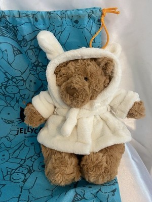 AUTHENTIC Jellycat Bathrobe Bartholomew Bear NEW WITH TAGS