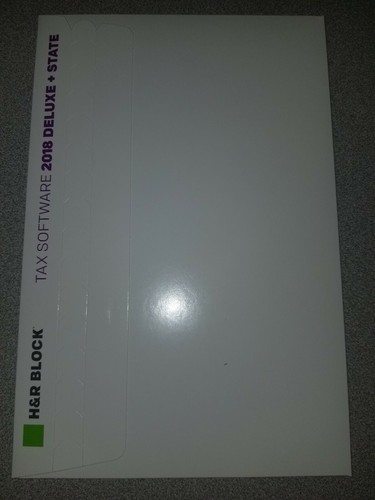 HR Block Tax Software Deluxe + State 2018 with 5% Refund Bonus Offer