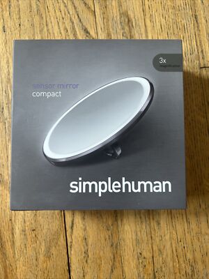 SimpleHuman - Sensor Mirror Compact - ST3030 - Black Stainless Steel - new