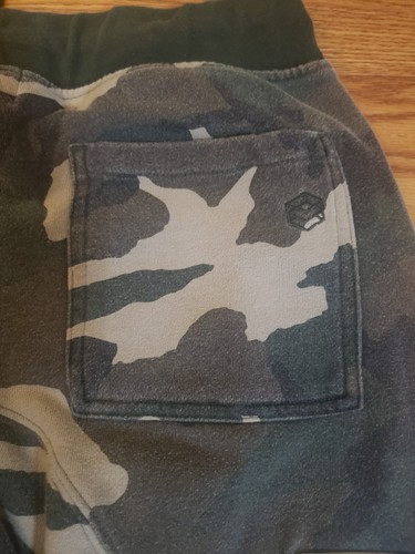 Zumiez Zine Cargo Green Camo Jogger Sweatpants Size M
