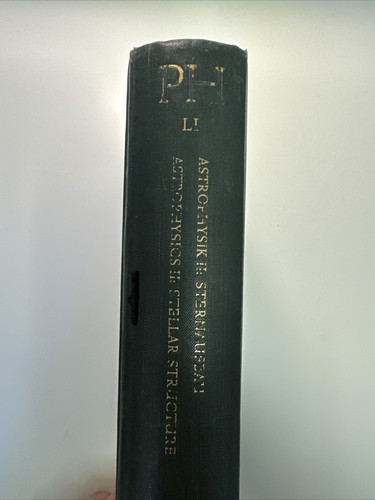 LANL Vintage 1958 Encyclopedia Of Physics Astrophysics