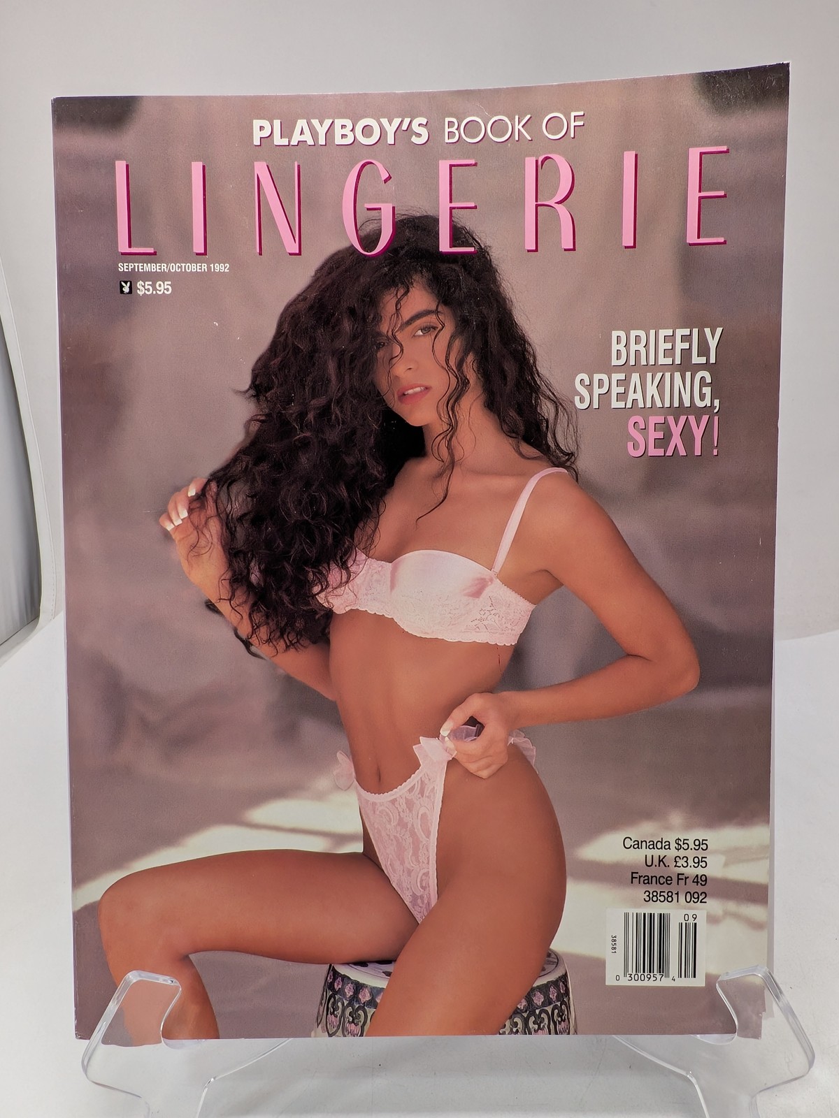 Playboy Magazine 🔥 Book of Lingerie #27 🔥 September/October 1992 🔥 B