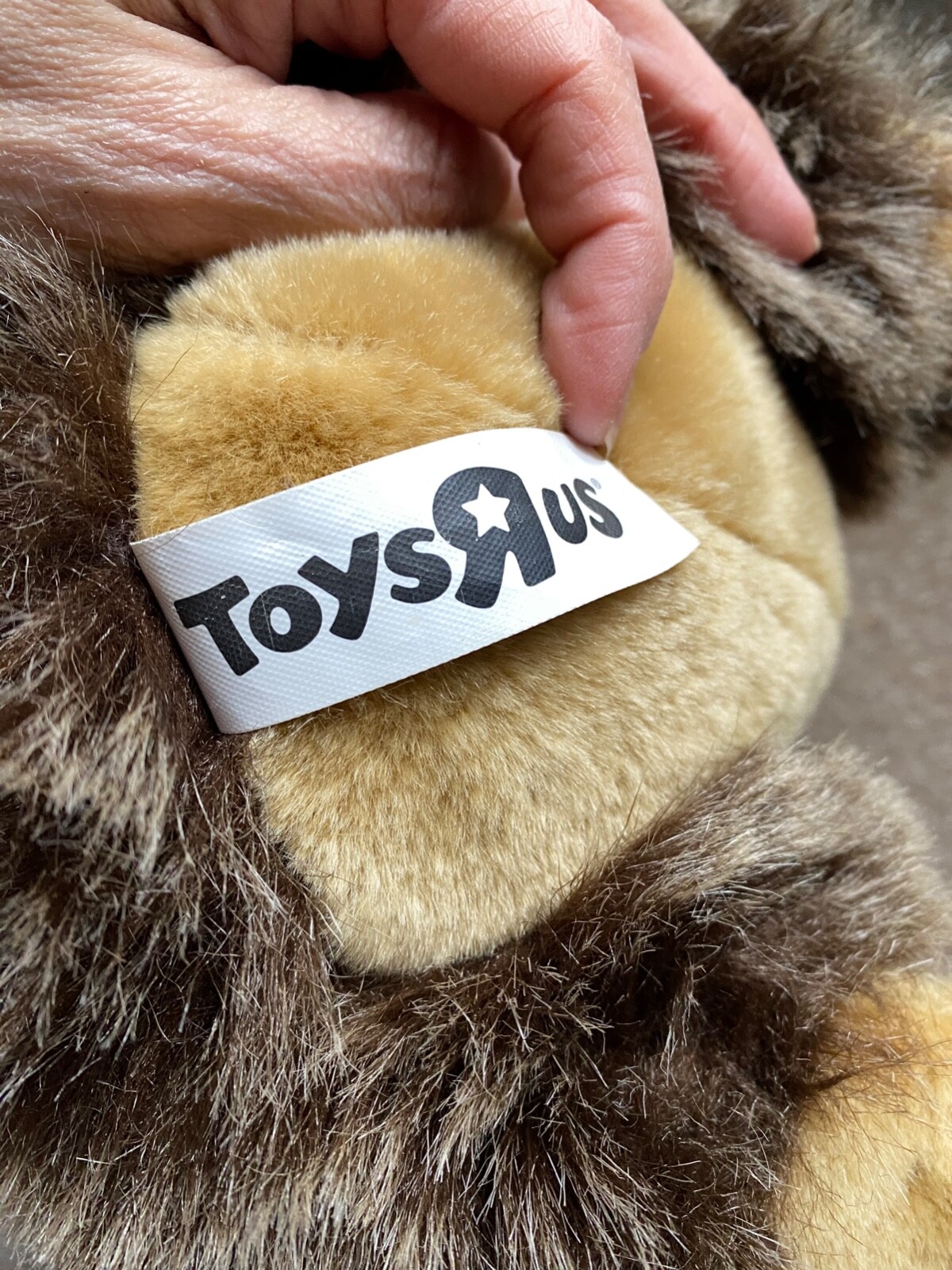 Toys R Us Hedgehog Plush Stuffed Animal, Brown & Tan, 11"