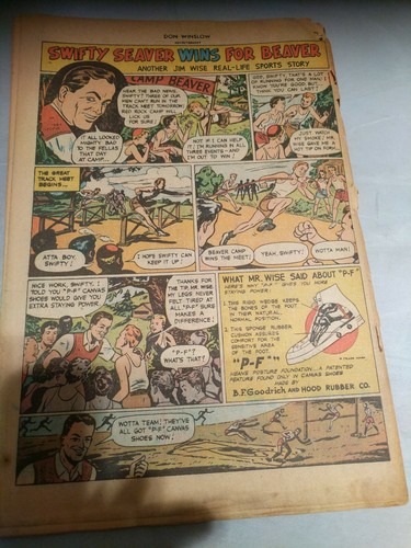 Don Winslow July 1947 Vol 8 No. 47 Coverless