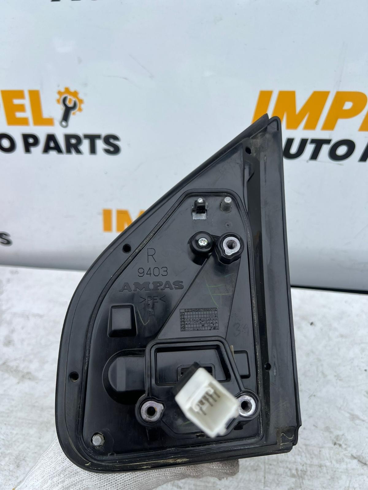 2012 Holden Colorado RG 7 12/2012-06/2016 RIGHT DOOR MIRROR POWER FOLDING TYPE CHROME image 4