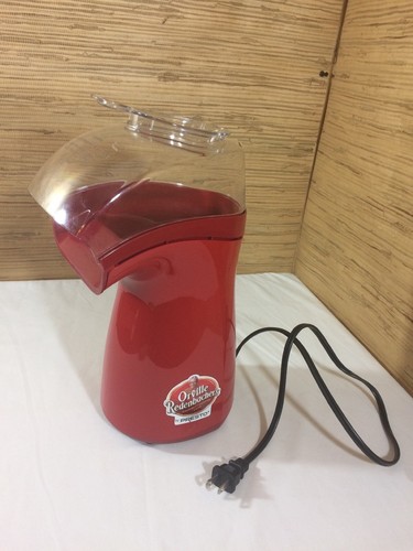 Presto Orville Redenbacher’s Gourmet Popping Corn Hot Air Popper Red Ex Cond!!!