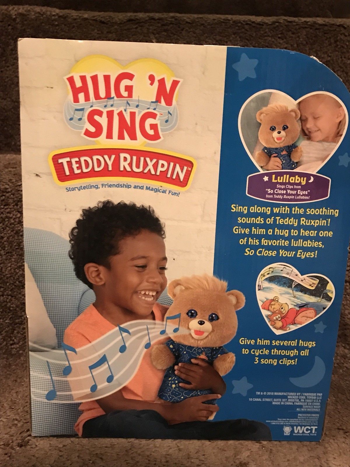 TEDDY RUXPIN PJ SING A LONG LULLABY WALMART EXCLUSIVE NEW 2018