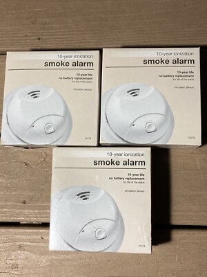 smoke alarm Lot Of 3 
