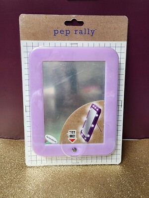 Pep Rally, Magnetic, Light Up Mirror, Purple, Brand New, Sealed!