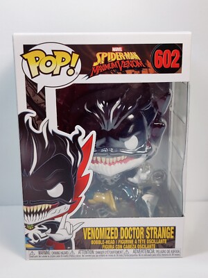 Funko Pop Marvel Venomized Doctor Strange #602 Spiderman Maximum Venom Vinyl Fig