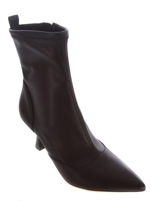 Pre-owned Michael Kors Ankle Boots "clara" In Marrone