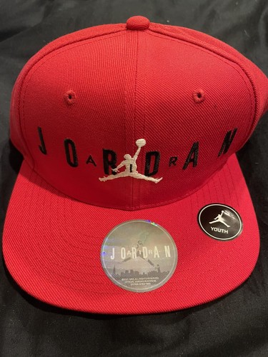 ★Nike★ Jordan Fly Jumpman Cap Black Gym Red FV5304011 FV53 JORDAN FLY JUMPMAN CAP 