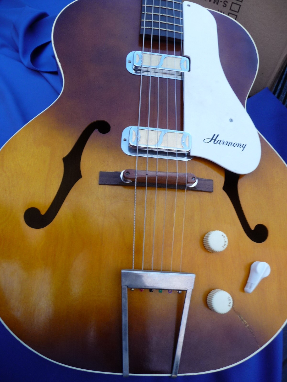 1960's  Harmony Hollywood H41 Electric Guitar : Serviced by Ithaca Guitar Works