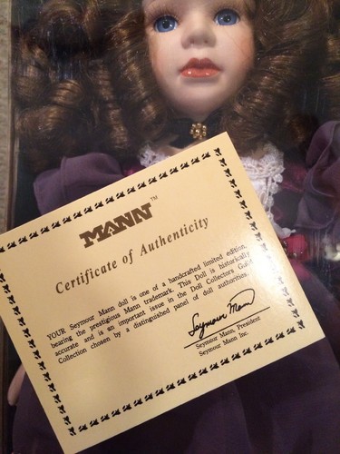 Limited Edition 16 Inch Seymour Mann Collection Doll- Heather