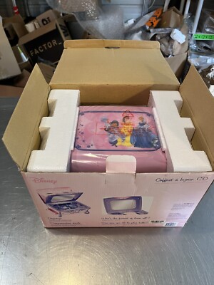 NEW!!!! Disney Princess CD Jukebox Player Jewelry Box DJB4000-P Pink Purple