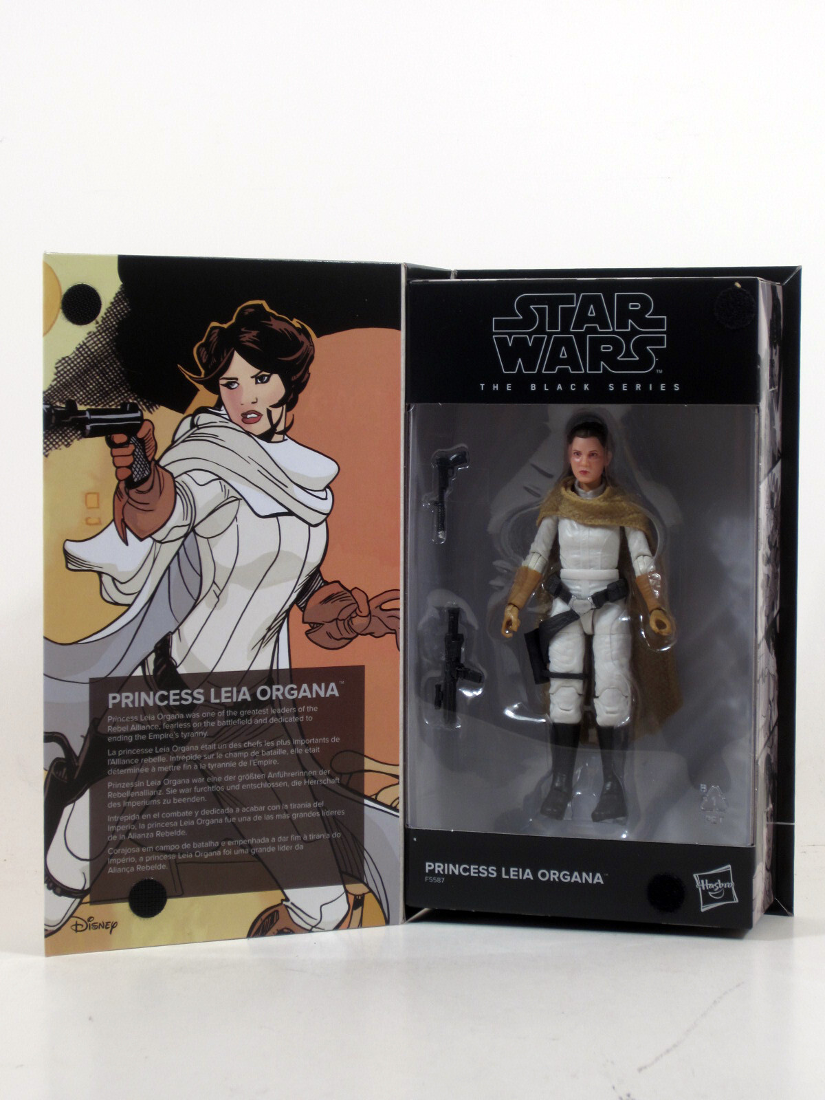 Star Wars Black Series 6" Princess Leia Organa Action Figure Comic Series  F5587