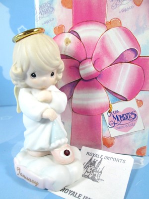 Precious Moments January Birthday Angel 261203 In Box 