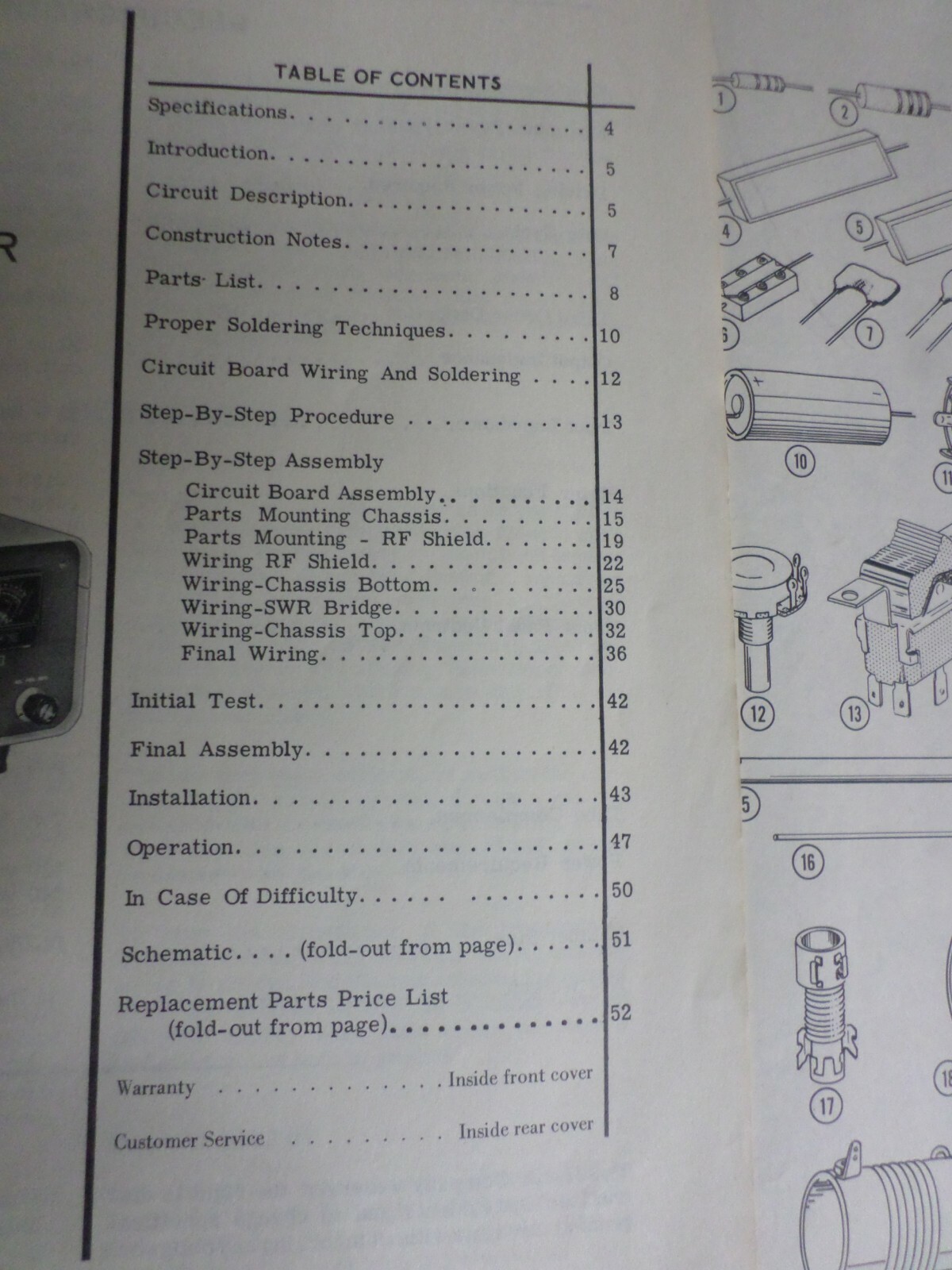 Vintage Heathkit Original Manual for SB-200 HF Linear Amplifier RARE