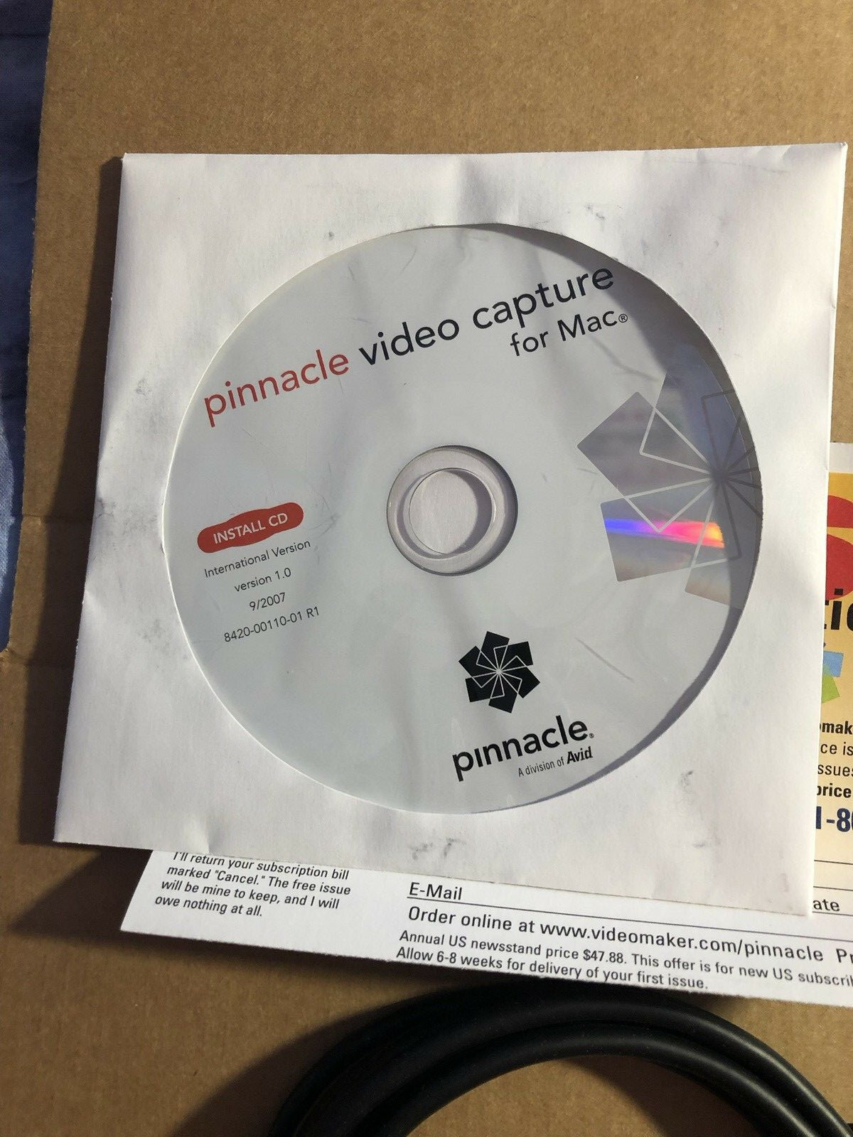 Pinnacle Dazzle USB Composite S-Video Capture Device for Mac