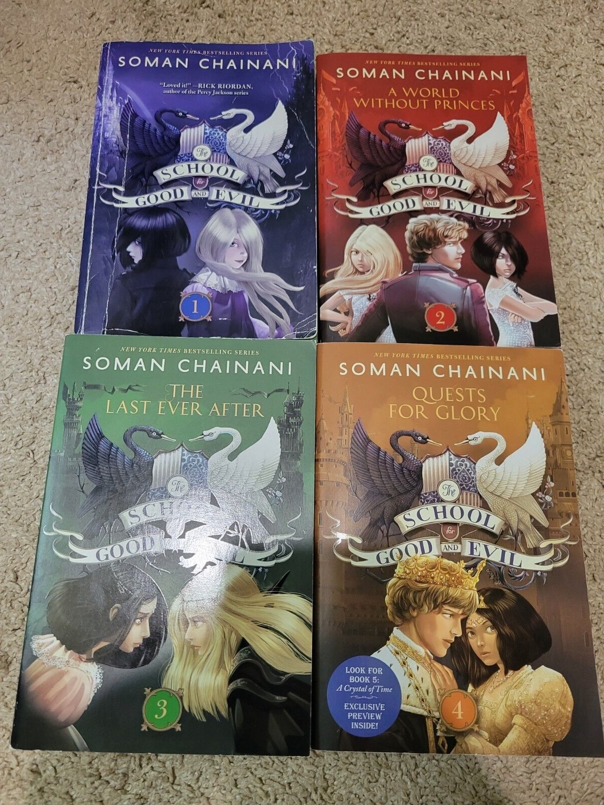 全巻セット Soman Chainani The School for Good and The School for Good and Evil Series 5-Book Set: Soman
