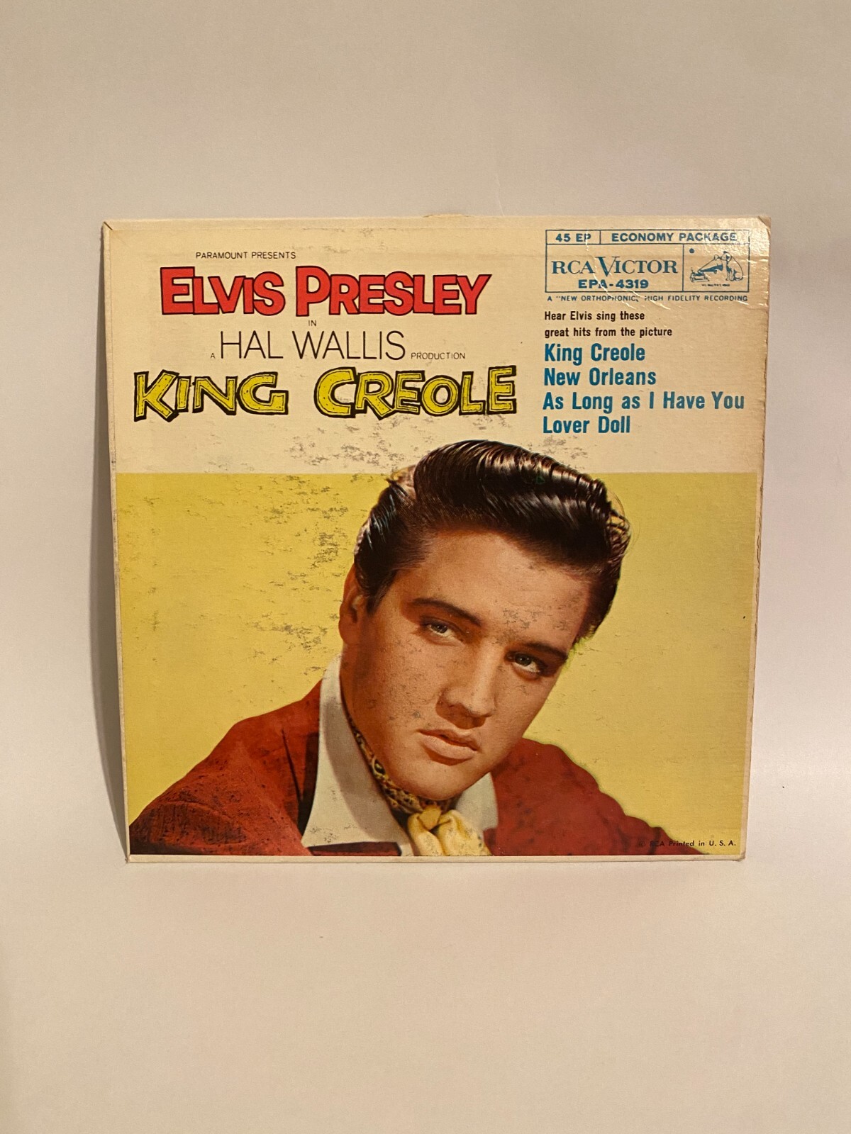 ELVIS PRESLEY 45 Record EPA4319 Hal Wallis King Creole 1958 RCA Victor VG+ RareのeBay公認海外通販｜セカイモン