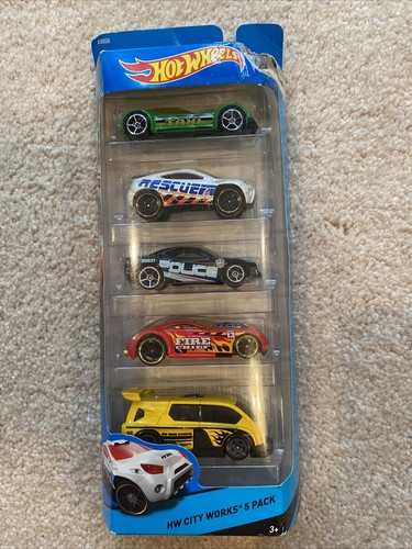 Amazon.com: Hot Wheels 2017 HW City Works 5-Pack: Die-Cast