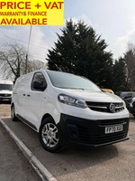 2020 Vauxhall Vivaro 1.5 Turbo D 2700 Dynamic SWB **ONLY 69,000 MILES** PANEL VA