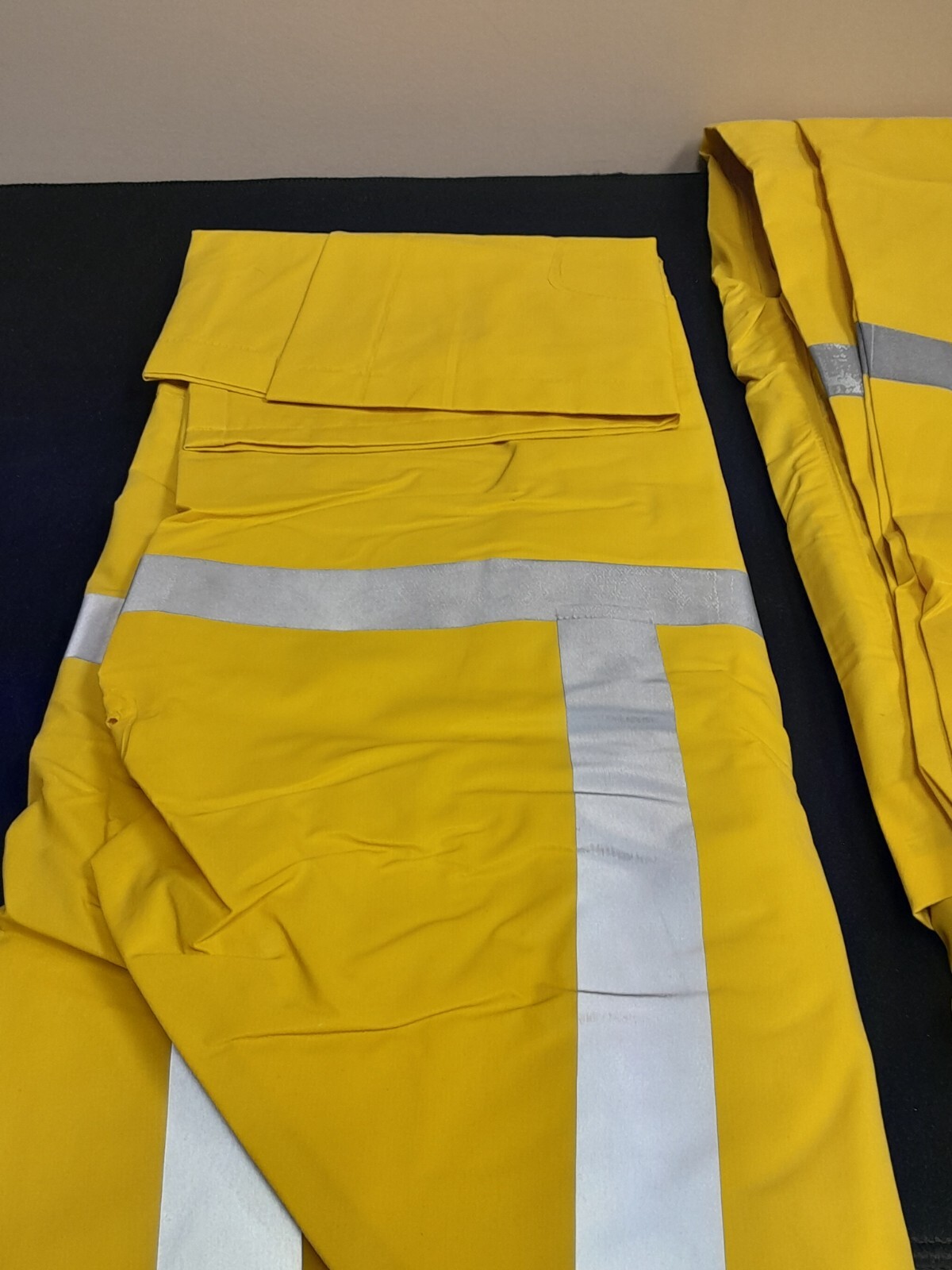 RIVER CITY GARMENTS YELLOW LUMINATOR 3PC RAIN SUIT W/REFLECTIVE STRIPES X2