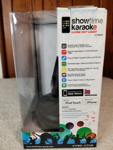 Showtime karaoke Music Displays Charging Dock ST2 Version for iPhone/iPod Touch