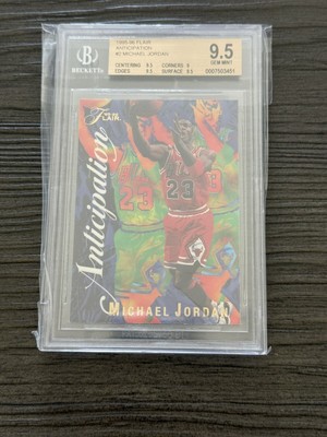 1995-96 Flair Michael Jordan Anticipation #2 BGS 9.5 Gem Mint