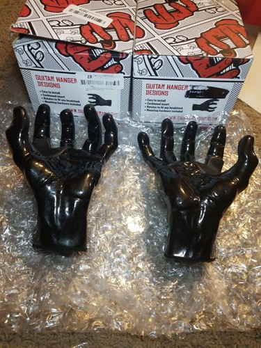 Guitar Grip Studios Metallic Black Pearl Set. Used briefly.  Comes with 2 in box