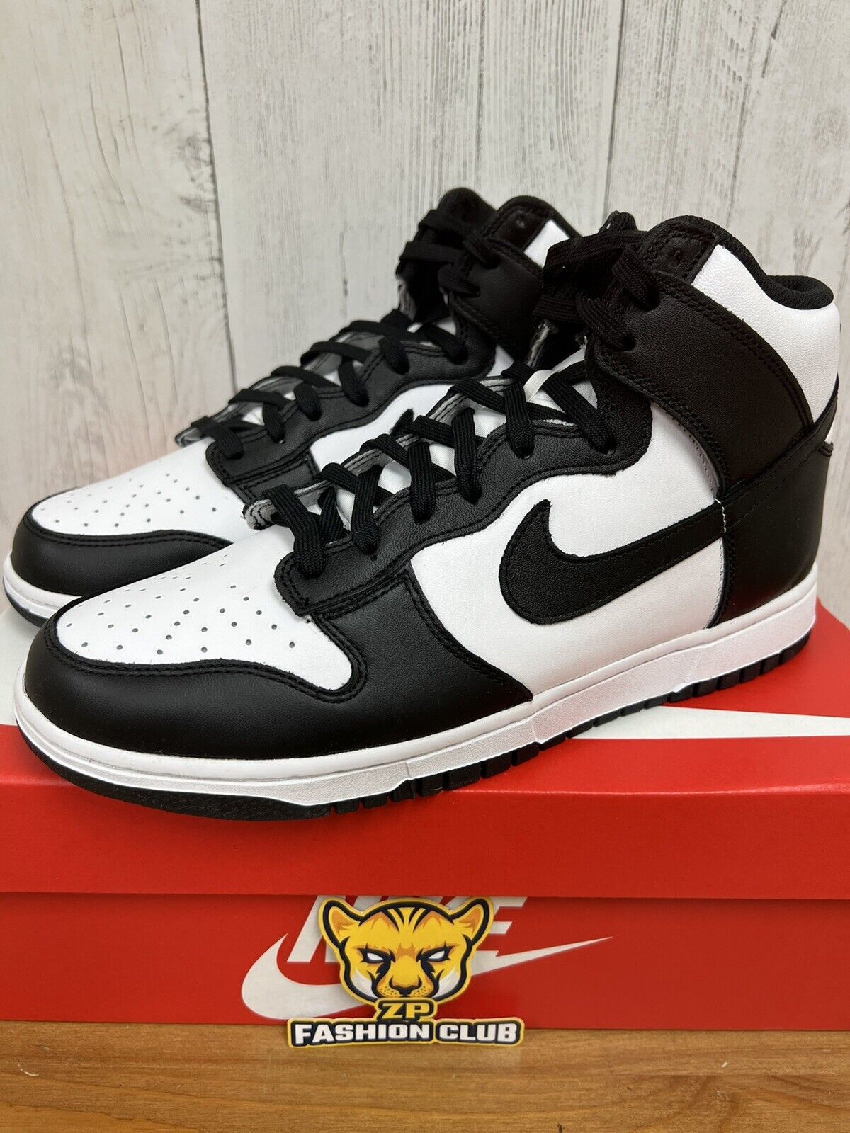 Nike Dunk High Black White Panda MENS DD1399-105 WOMENS Nike Dunk High Black White Panda MENS DD1399-105 WOMENS