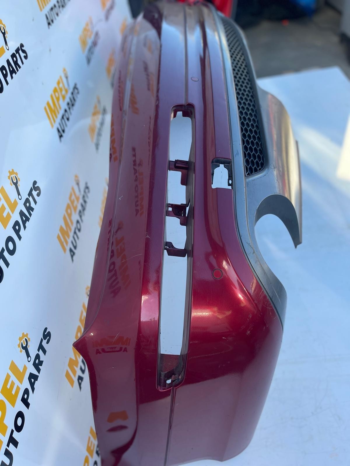 AUDI Q7 4L 10/2009-08/2015 UPPER REAR BUMPER BAR RED - thumbnail 4