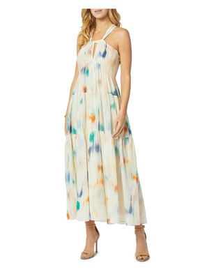 

JOIE Женское бежевое платье прямого кроя без рукавов на молнии с подкладкой и замочной скважиной длиной до колена, Бежевый