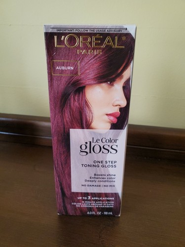 Gloss 1 Step Toning Gloss Auburn Deeply Conditions 4 Oz.