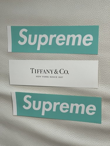 supreme Tiffany ティファニー　ステッカー　セット Supreme - supreme Tiffany ステッカー 6枚セットの通販 by