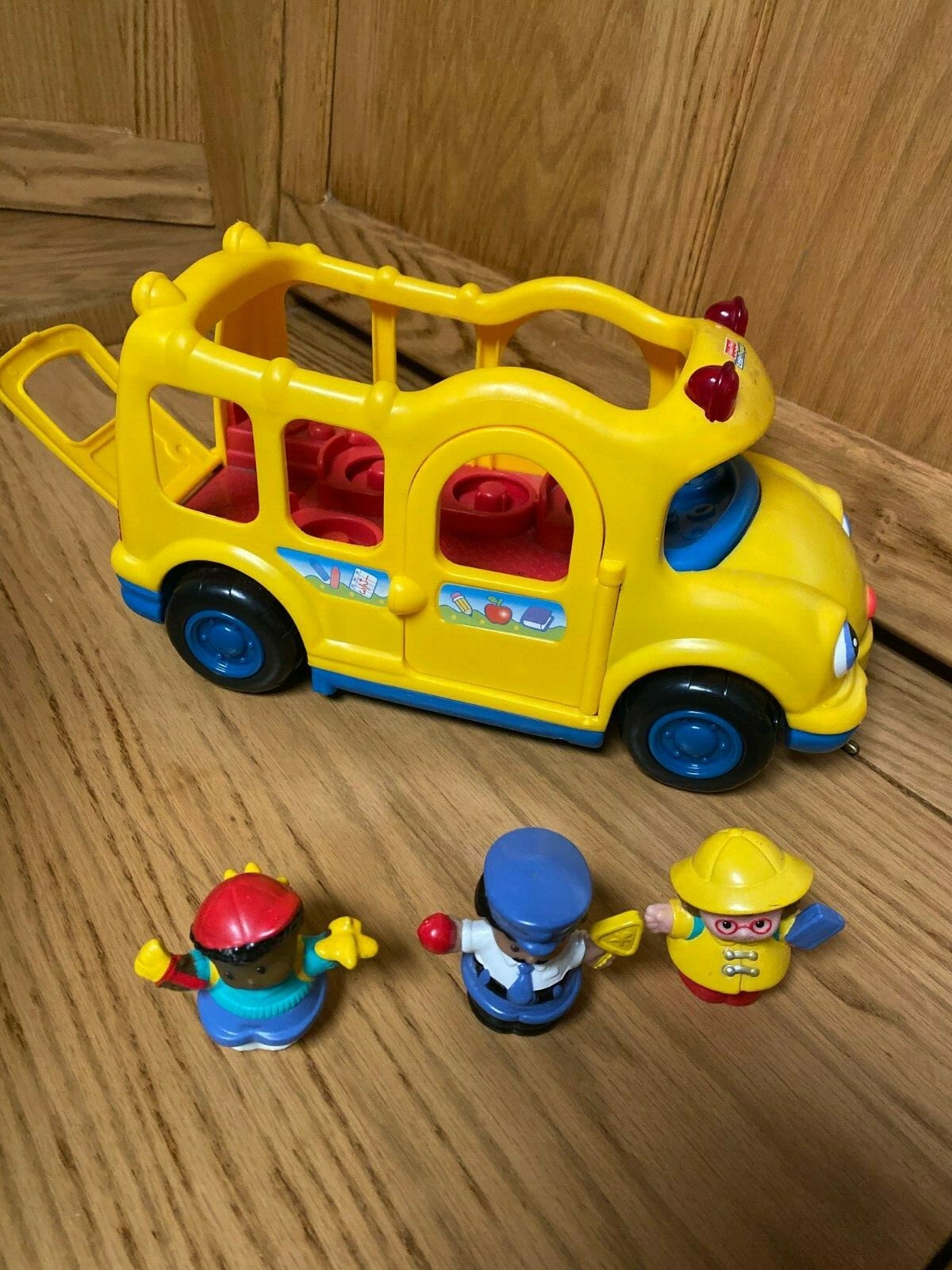 fisher price school bus ride on