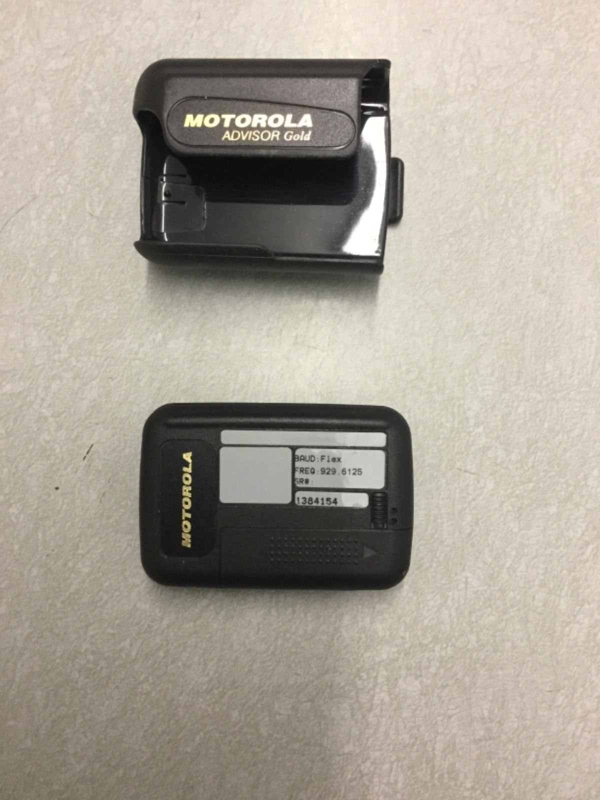Motorola Advisor Gold Pager Beeper FLEX 929.6125 MHZ