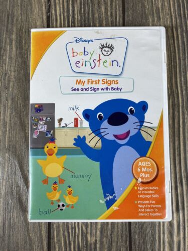 Baby Einstein: My First Signs DVD 2007 Disc Movie Kids Toddler 786936723571 | eBay Baby Einstein: My First Signs DVD 2007 Disc Movie Kids Toddler 786936723571 | eBay