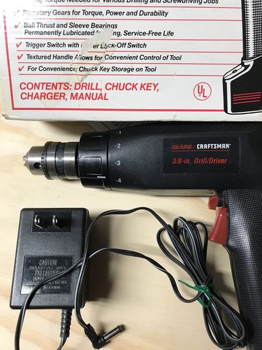 CRAFTSMAN CORDLESS 7.2 VOLTS 3/8 DRILL/DRIVER CRAFTSMAN 11167