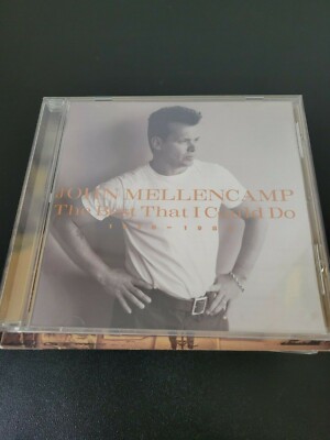 Rock and Roll Audio CD John Cougar Mellancamp Best That I Can Do