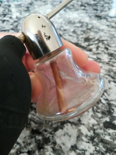 Antique Vtg  DeVilbiss No 12 Perfume Atomizer Bottle Made In Toledo USA