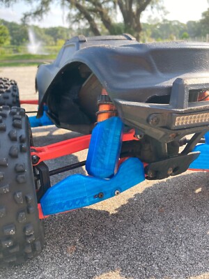 Traxxas Maxx V2 (High Impact) Shock Guard and Mud Guards (Set of 8)