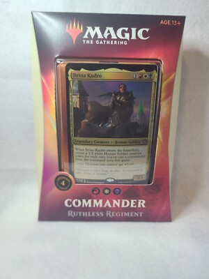 Magic: The Gathering - Ikoria Commander 2020 Deck - Ruthless Regiment - Unopened