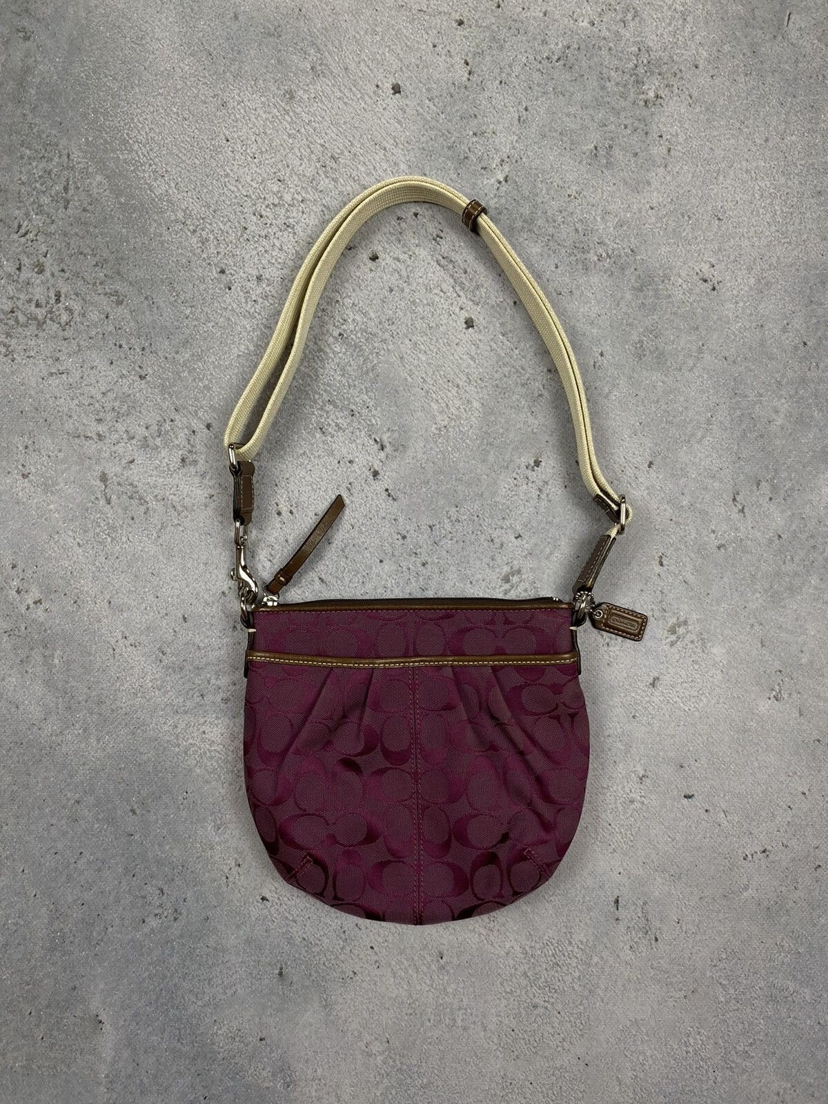 Coach logo bag baguette bag mama bag y2k | eBay