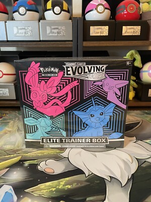 (Read Description) Pokémon Sword & Shield Evolving Skies Elite Trainer Box